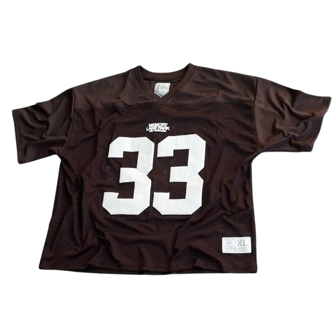 33 Jersey Brown
